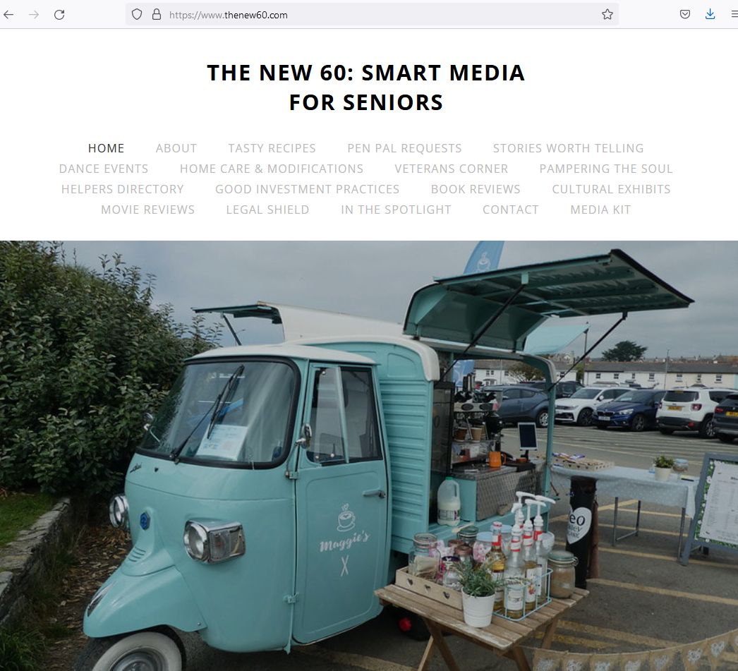 The New 60: Smart Media for Seniors logo
